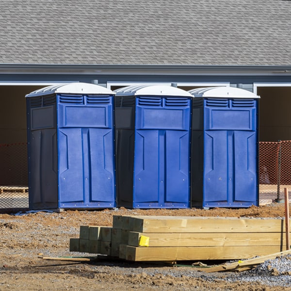 what is the maximum capacity for a single portable toilet in Nashville Georgia